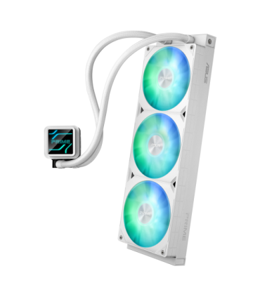 ASUS Prime LC 360 ARGB White Edition Procesador Kit de refrigeración líquida 12 cm Blanco 1 pieza(s