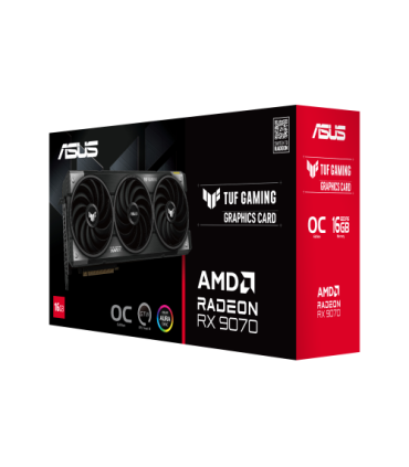 ASUS TUF Gaming TUF-RX9070-O16G-GAMING AMD Radeon RX 9070 16 GB GDDR6