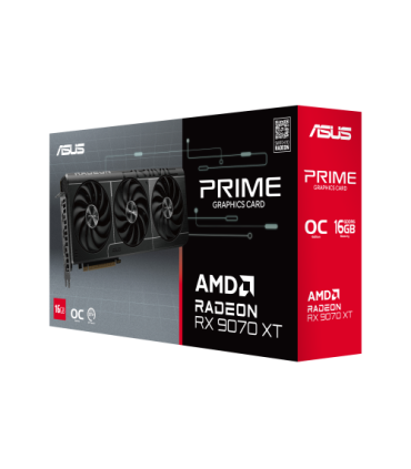 ASUS Prime -RX9070XT-O16G AMD Radeon RX 9070 XT 16 GB GDDR6
