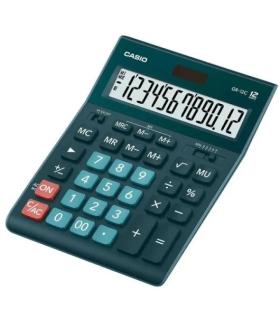 Casio GR-12C Calculadora de Sobremesa de 12 Digitos - Pantalla Extragrande - Simbolos de Comando de Funcion - Alimentacion Solar