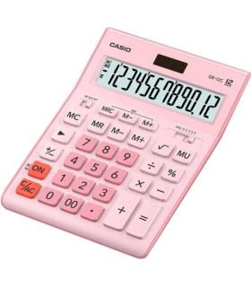 Casio GR-12C Calculadora de Sobremesa de 12 Digitos - Pantalla Extragrande - Simbolos de Comando de Funcion - Alimentacion Solar