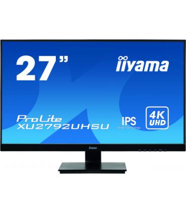 iiyama ProLite XU2792UHSU-B1 LED display 68,6 cm (27") 3840 x 2160 Pixeles 4K Ultra HD Negro