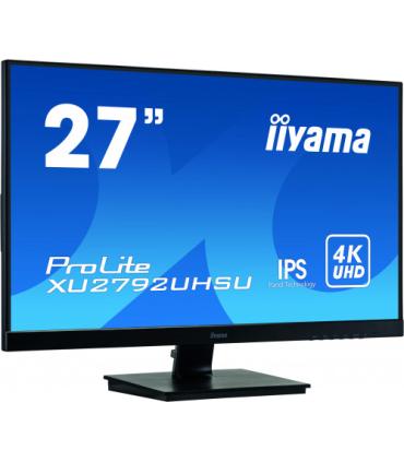 iiyama ProLite XU2792UHSU-B1 LED display 68,6 cm (27") 3840 x 2160 Pixeles 4K Ultra HD Negro