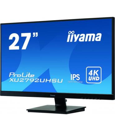 iiyama ProLite XU2792UHSU-B1 LED display 68,6 cm (27") 3840 x 2160 Pixeles 4K Ultra HD Negro