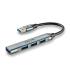 NGS IHUB4 Micro Hub USB 3.0 - 1 Puertos USB 3.2 - 3 Puertos USB 2.0
