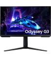 Samsung Odyssey G3 Monitor Gaming 24" FullHD 1080P 100Hz FreeSync - Respuesta 1ms - Ajustable en Altura e Inclinable - Angulo de