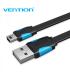 Vention Cable USB 2.0 Macho a Mini USB Macho - 1m - Color Azul y Negro