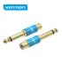 Vention Adaptador RCA Hembra a Jack 6.5 Macho - Color Azul