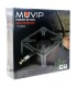 Muvip Cocina de Gas 1 Fuego - Quemador de Hierro Fundido - 7kw de Potencia - Llave de Regulacion de Gas