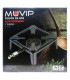 Muvip Cocina de Gas 1 Fuego - Quemador de Hierro Fundido - 7kw de Potencia - Llave de Regulacion de Gas