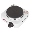 Muvip Cocina Electrica de 1 Placa 500W - 5 Niveles de Potencia - Termostato con Sistema de Seguridad