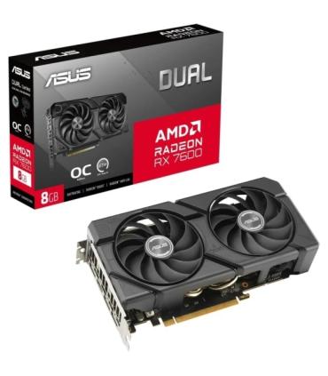 Asus Dual Radeon RX 7600 EVO OC Edition Tarjeta Grafica 8GB GDDR6