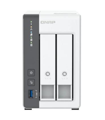QNAP TS-216G NAS Torre Procesador ARM Cortex-A55 - Memoria 4GB - 2 Bahias 2.5", 3.5" - USB, RJ-45 2.5GB - Ventilador 70mm