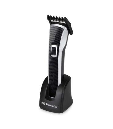 Orbegozo CTP 1200 Cortapelos Electrico Recargable Resistente al Agua Corte Preciso y Comodo con 5 Posiciones de Corte - Cabezal.