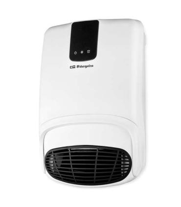 Orbegozo FB 2200 Calefactor de Pared con Accesorio para Toallas - Especial Baño (IP-23) - Mando a Distancia - 2 Niveles de Calor