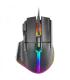 Mars Gaming MM-XT Raton Gaming - Iluminacion RGB - Sensor 12800 DPI - 9 Botones HUANO - Cable Feather Paracord - Compatible PC..