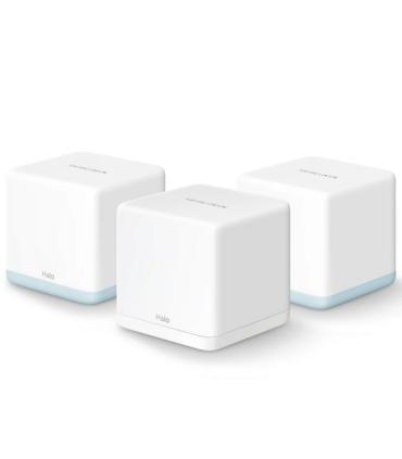 Mercusys H32G Sistema Wi-Fi 5 Mesh AC1200 Dual Band - 3 Unidades Halo - Cobertura hasta 320 m² - Color Blanco