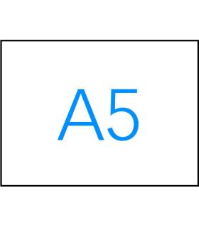 Apli Pack de 200 Etiquetas Rectangulares 210x148mm - Adhesivo Permanente - Cantos Rectos - Color Blanco