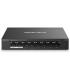 Mercusys Switch 8 Puertos Gigabit RJ45 10/100/1000Mbps - 7 Puertos PoE - Diseño Compacto - Plug & Play - Carcasa de Metal