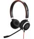 Jabra Evolve 40 MS Auriculares con Microfono USB/3.5mm - Cancelacion Pasiva de Ruido - Diadema Ajustable - Controles en Cable ..
