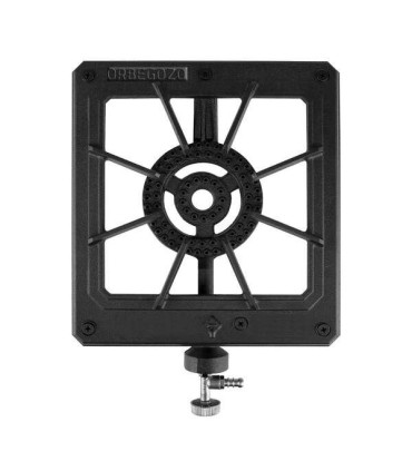 Orbegozo FO 6100 Hornillo a Gas Portatil Resistente - Potente Quemador de 3.5kW - Parrilla de Hierro Fundido - Uso Exterior Segu