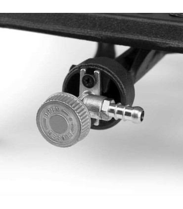 Orbegozo FO 6100 Hornillo a Gas Portatil Resistente - Potente Quemador de 3.5kW - Parrilla de Hierro Fundido - Uso Exterior Segu