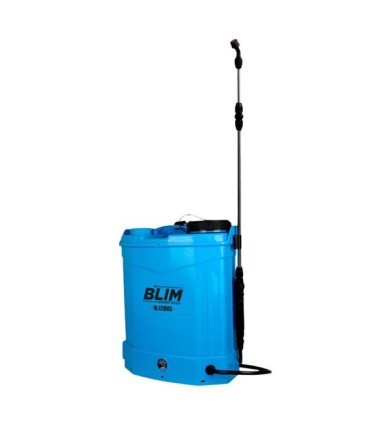 Blim Sulfatadora de Espalda a Bateria 12V 16L - Rango de Presion 0.2 - 0.45mpa - Regulador de Potencia - Lanza Inoxidable