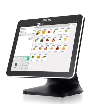 AVPos TPV K5000 Aluminio 15 Tactil - N100 - 8gb Memoria - SSD 128gb - VGA, HDMI - LAN - Windows 11 Pro - Color Negro