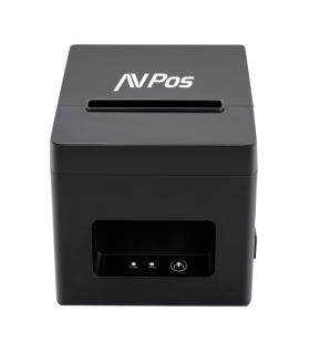 AVPos AVP-TC21NET Impresora Termica Tickets - Velocidad 200mm/s - Autocorte parcial - USB y LAN - Color Negro