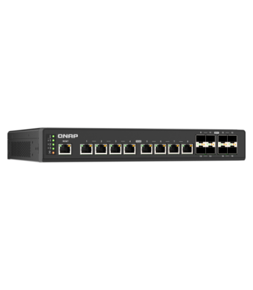 QNAP QSW-IM3216-8S8T switch Gestionado 10G Ethernet (100/1000/10000) Negro