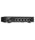 QNAP QSW-3205-5T switch No administrado 10G Ethernet (100/1000/10000) Escritorio Negro