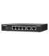 QNAP QSW-2104-2T-R2 switch No administrado 10G Ethernet (100/1000/10000) Escritorio Negro