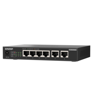 QNAP QSW-2104-2T-R2 switch No administrado 10G Ethernet (100/1000/10000) Escritorio Negro