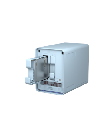 QNAP QMiroPlus-201W NAS Escritorio Intel® Celeron® J4125 4 GB DDR4 0 TB QNAP Turbo System Azul