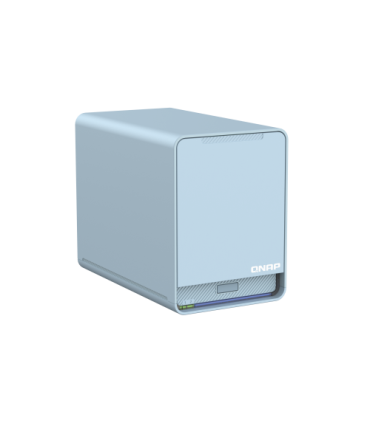 QNAP QMiroPlus-201W NAS Escritorio Intel® Celeron® J4125 4 GB DDR4 0 TB QNAP Turbo System Azul