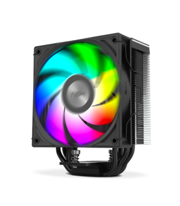 NOX NXHUMMERH500 sistema de refrigeración para ordenador Procesador Refrigerador de aire 12 cm Negro