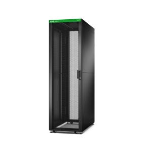 APC EASY RACK 600MM/42U/800MM WITH ROOF SIDE PANEL CASTORS FEET AND 4 BRACKETS NO BOTTOM BLACK Rack o bastidor independiente Neg