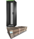 APC Easy Rack 600mm/42U/1000mm , with Roof, Side panel Rack o bastidor independiente Negro
