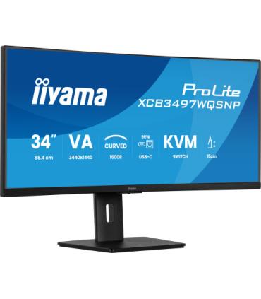 IIYAMA MONITOR VA, 2H 1DP,DOCK, KVM, 95W