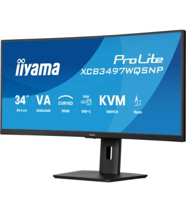 IIYAMA MONITOR VA, 2H 1DP,DOCK, KVM, 95W