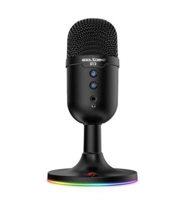 Coolsound Microfono Gaming G13 - Iluminacion RGB - USB - Cancelacion de ruido
