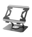 XO C153 Soporte Elevador para Portatil - Ajustable en Altura - Hasta 17,3" - Aluminio