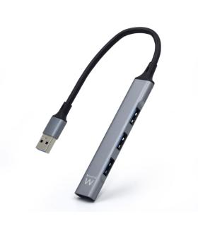 Ewent Hub USB3.2 - 1 USB-A - 1 Puerto USB 3.2 - 3 Puertos USB 2.0