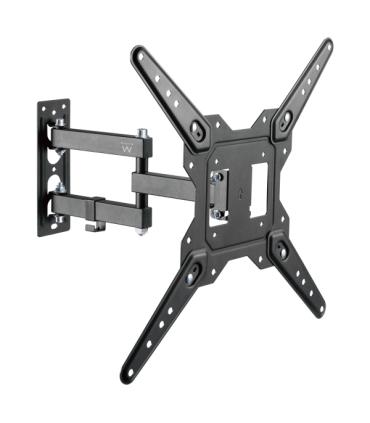 Ewent Soporte de Pared para TV de 23" hasta 55"- Movimiento Completo- 3 Pivotes- VESA Maximo 400x400 Color Negro