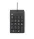 Ewent Teclado Numerico - Cable USB-A de 1.35m - Color Negro
