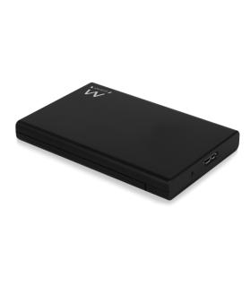 Ewent Caja Externa USB 3.2 - Instalacion sin Herramientas - Plug and Play - SATA 2.5"- Color Negro