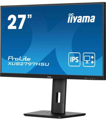 iiyama ProLite XUB2797HSU-B2 pantalla para PC 68,6 cm (27") 1920 x 1080 Pixeles Full HD LED Negro
