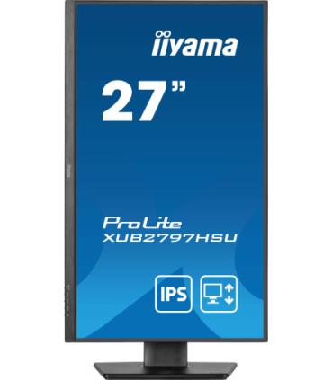 iiyama ProLite XUB2797HSU-B2 pantalla para PC 68,6 cm (27") 1920 x 1080 Pixeles Full HD LED Negro