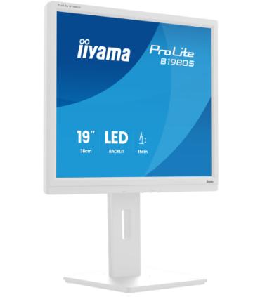iiyama ProLite B1980S-W1 pantalla para PC 48,3 cm (19") 1280 x 1024 Pixeles SVGA LED Blanco