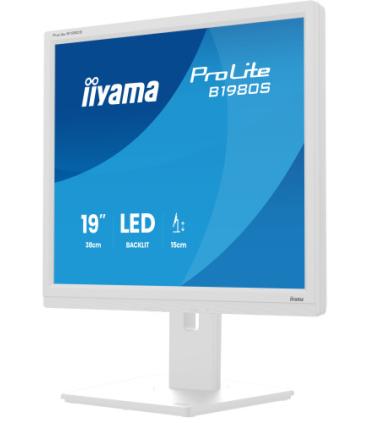 iiyama ProLite B1980S-W1 pantalla para PC 48,3 cm (19") 1280 x 1024 Pixeles SVGA LED Blanco
